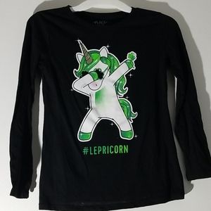 Girls black long sleeve shirt